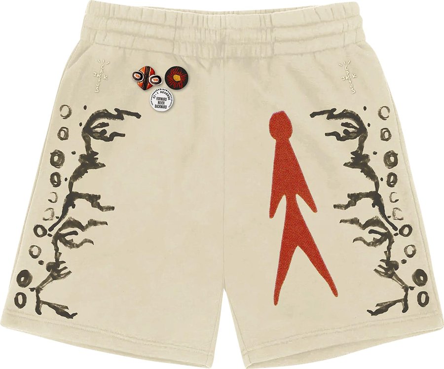 Cactus Jack by Travis Scott Character Shorts Off White