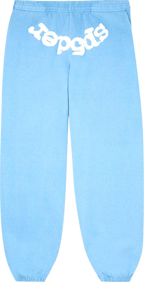 Promo Sp5der Worldwide Sweatpant Sky Blue