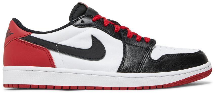 USED Jordan 1 Retro Low OG Black Toe (2023)