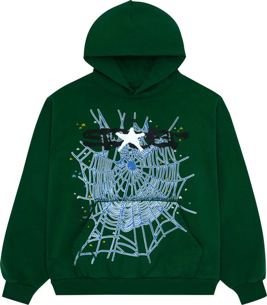 Promo Sp5der Web Hoodie 'Hunter Green'