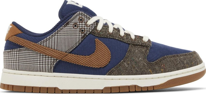 Promo Nike Dunk Low Tweed Midnight Navy Corduroy