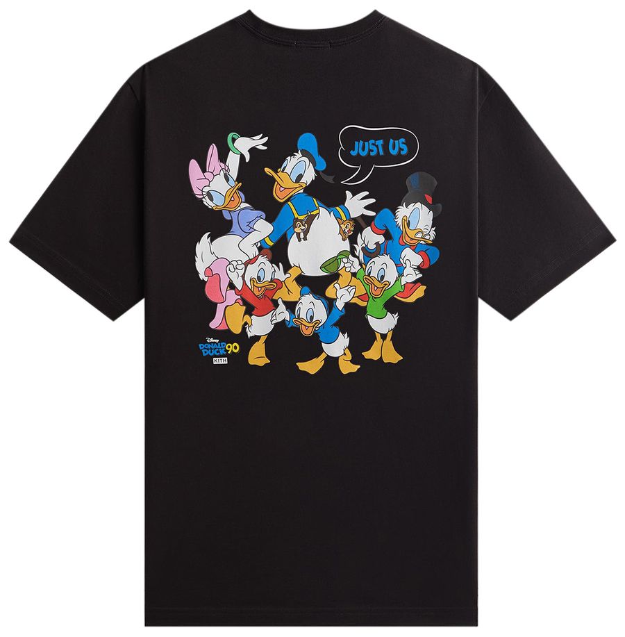 Kith Disney Donald Duck Just Us Tee Black