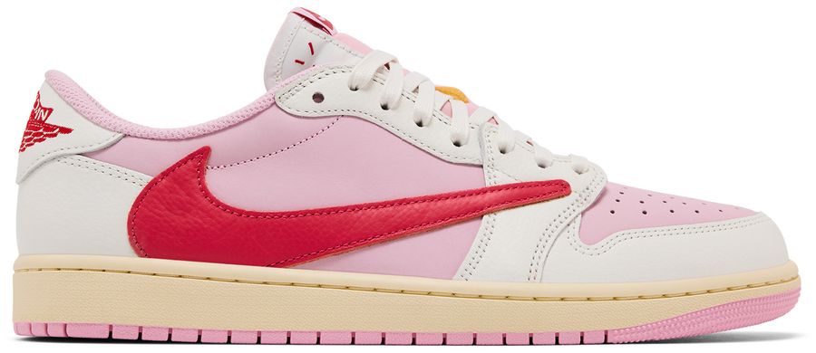 Jordan 1 Retro Low OG SP Travis Scott Sail Tropical Pink