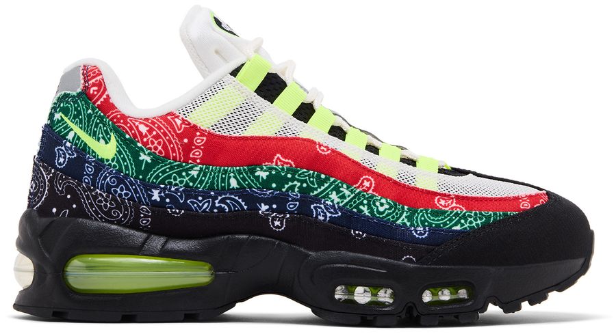 Nike Air Max 95 OG Big Bubble Neon Paisley Bandana