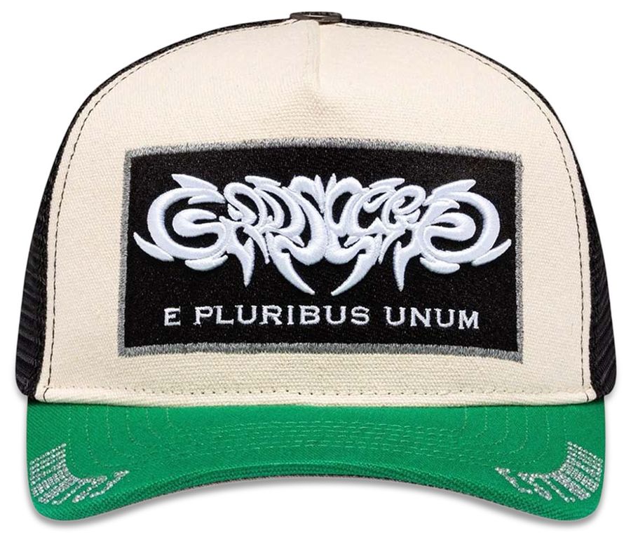 Godspeed E Pluribus Trucker 'White/Green'