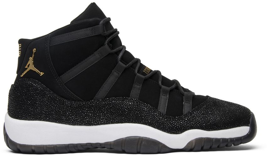 USED Jordan 11 Retro Heiress Black Stingray