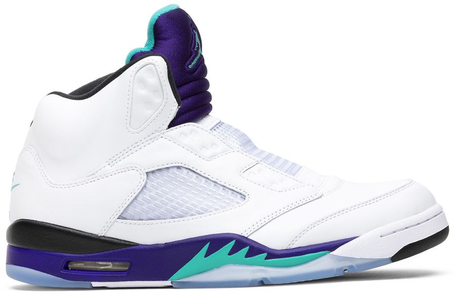 USED Jordan 5 Retro Grape Fresh Prince