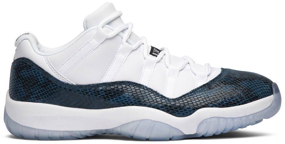 USED Jordan 11 Retro Low Snake Navy (2019)