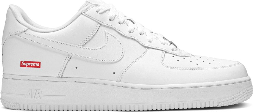 USED Nike Air Force 1 Low Supreme White