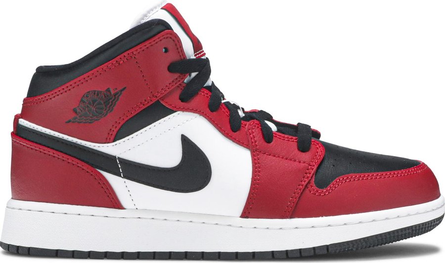 Promo Jordan 1 Mid Chicago Black Toe (GS)