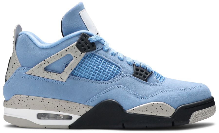 USED Jordan 4 Retro University Blue