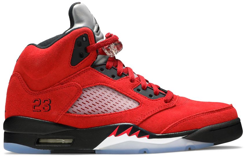 USED Jordan 5 Retro Raging Bull Red (2021)