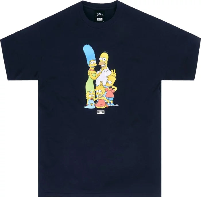 Promo Kith x The Simpsons Portrait Tee Navy