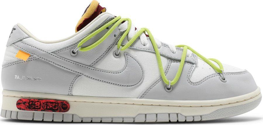 Promo Nike Dunk Low Off-White Lot 8