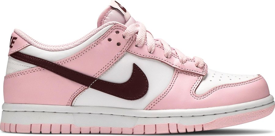 Promo Nike Dunk Low Pink Foam Red White (GS)