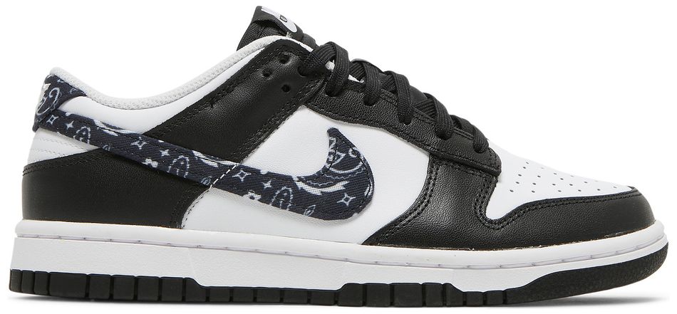 USED Nike Dunk Low Essential Paisley Pack Black (Women's)
