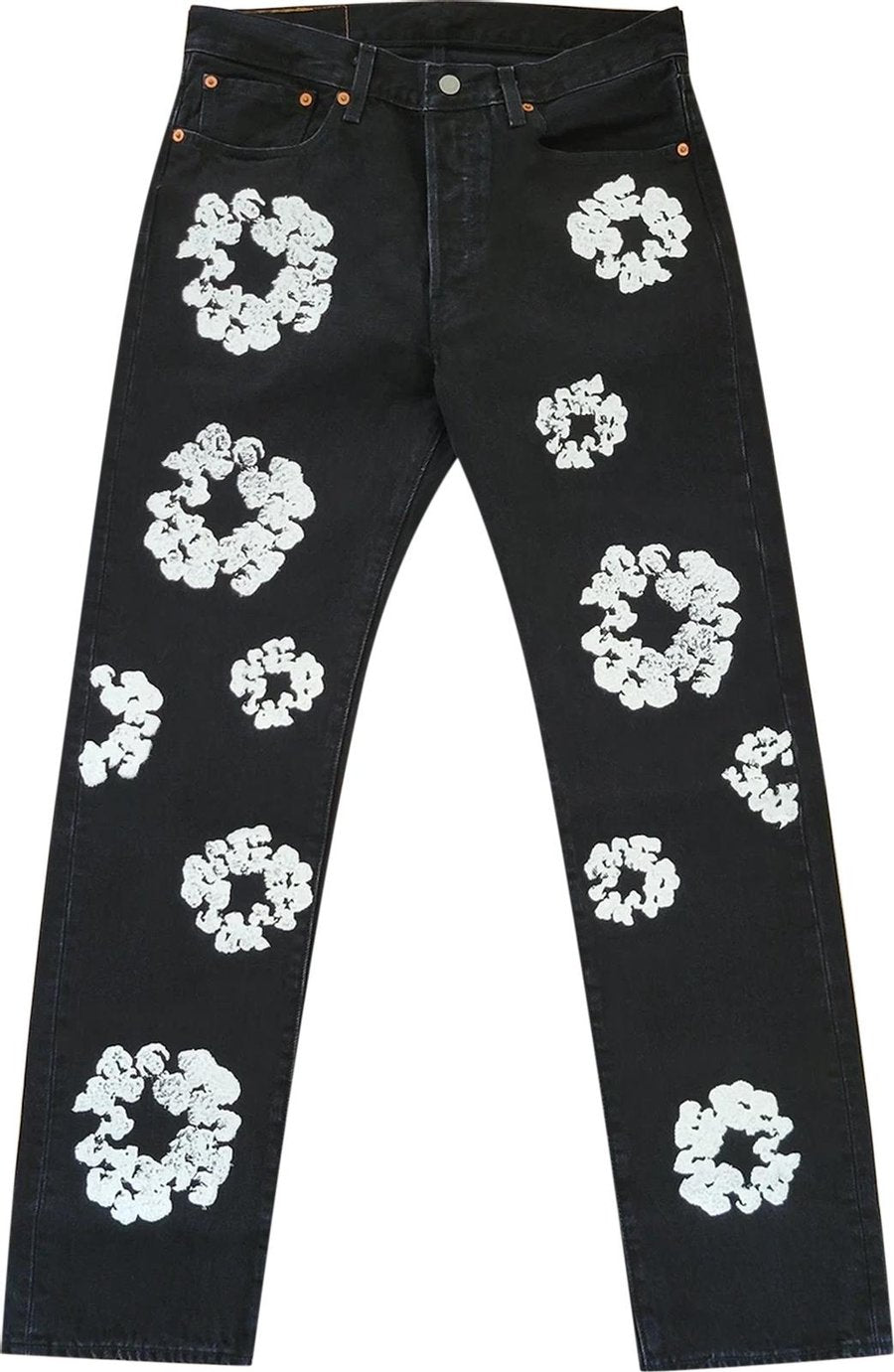 Denim Tears x Levi's Cotton Wreath Jean Black