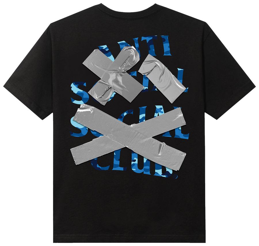 Anti Social Social Club Cancelled Again Tee Black