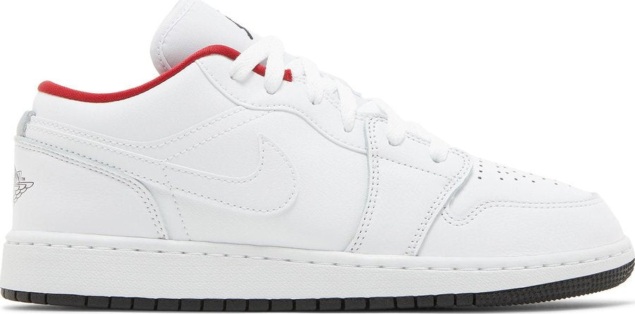 Promo Jordan 1 Low White Gym Red Black (GS)