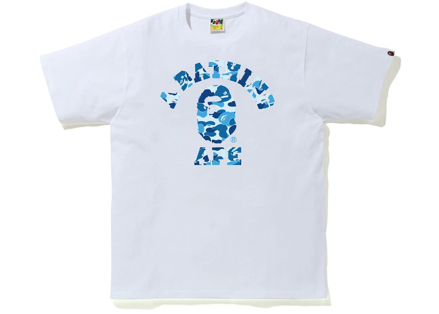 BAPE ABC Camo College Blue White