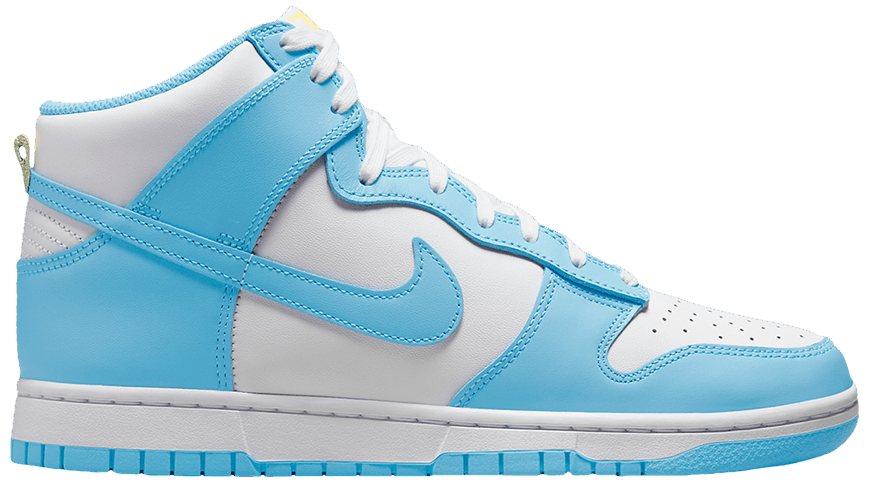 USED Nike Dunk High Blue Chill