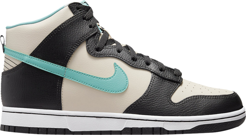 Promo Nike Dunk High EMB Beige Black Washed Teal