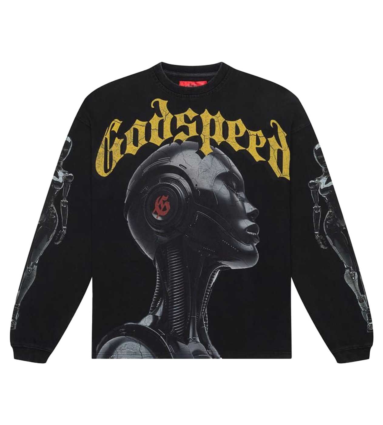Godspeed Alexa LS Tee Black Wash