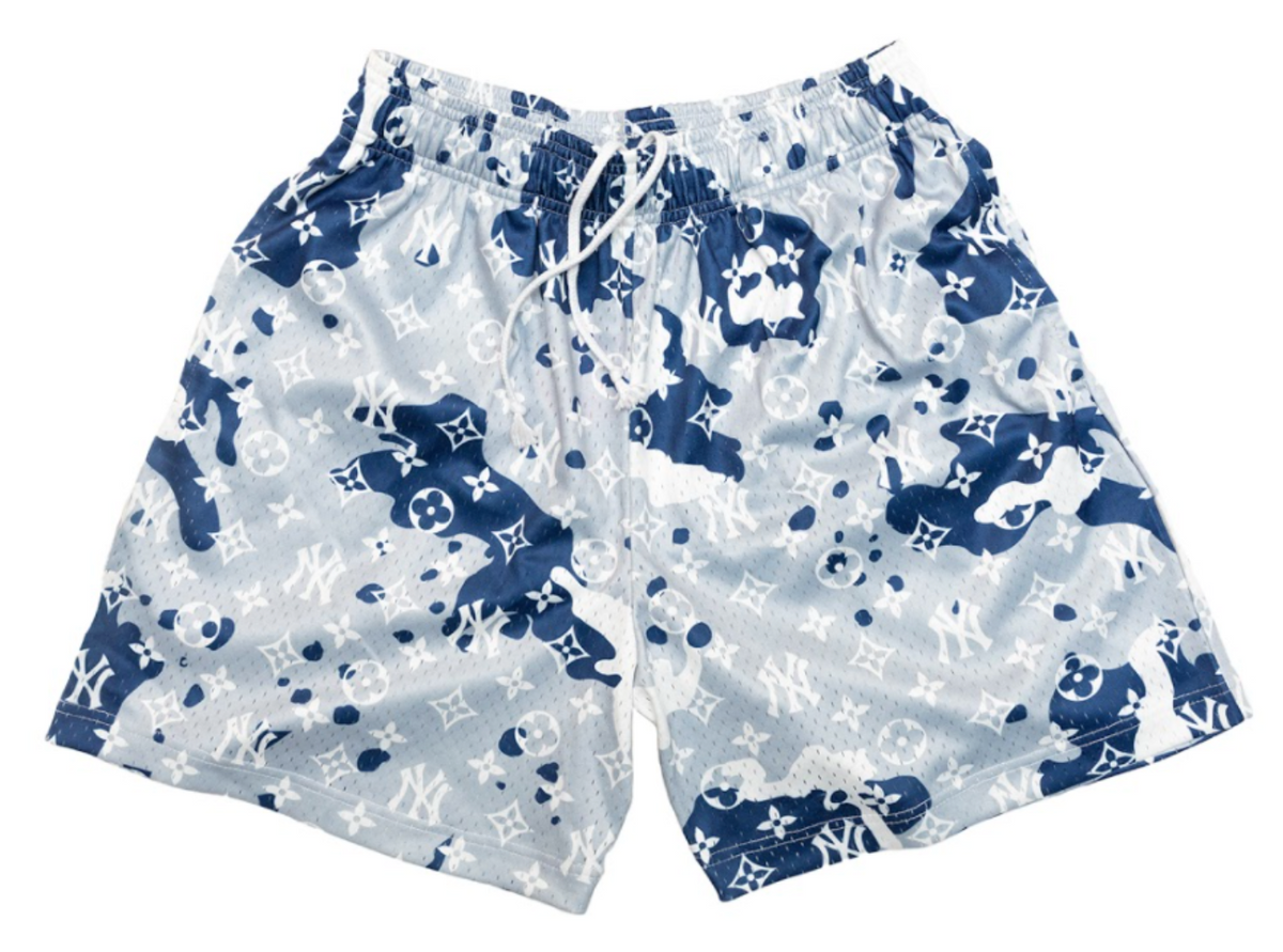 Bravest Studios Monogram NY Blue Short