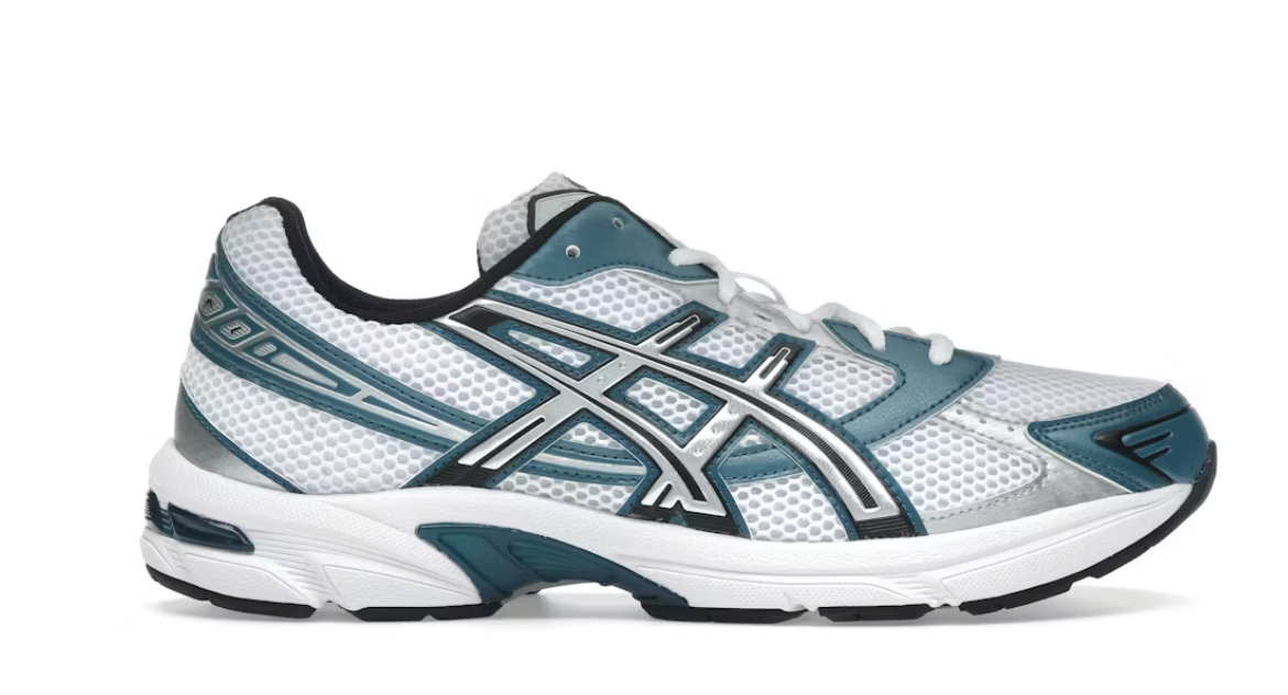 USED ASICS Gel-1130 White Restful Teal