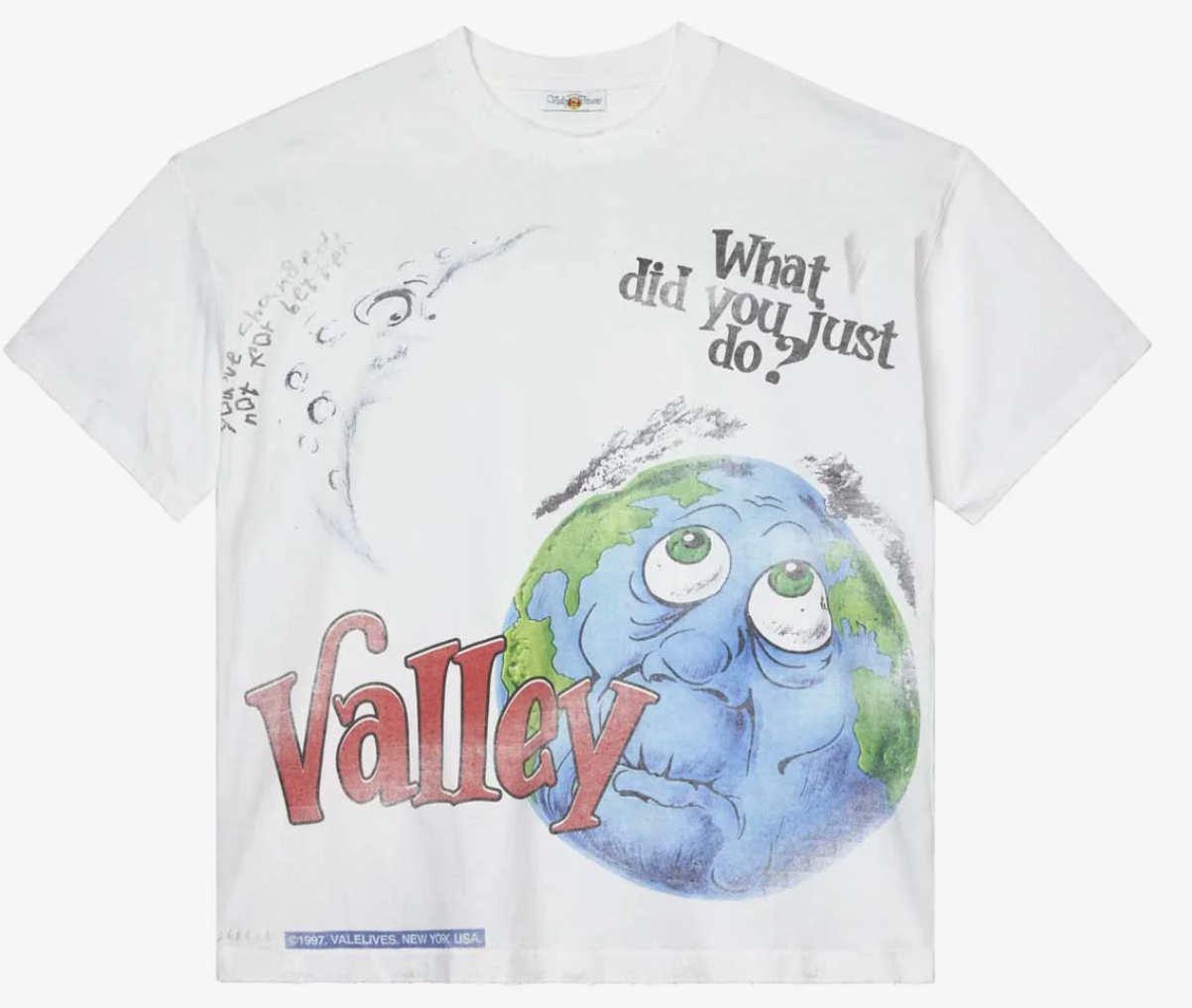 Vale Forever World Peace Tee White