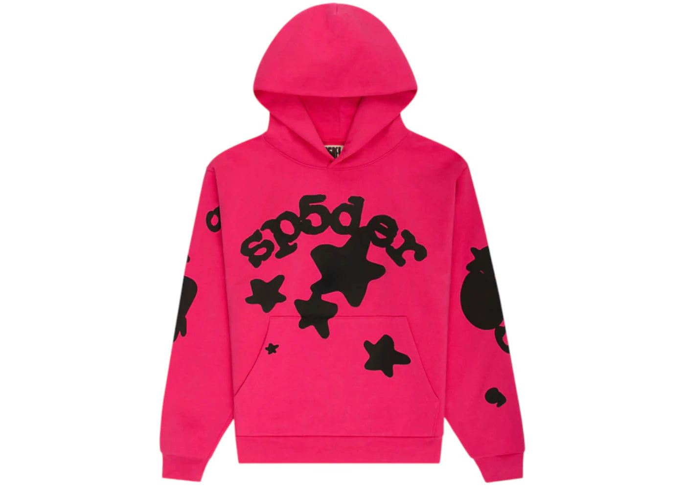 Sp5der Pink Beluga Hoodie