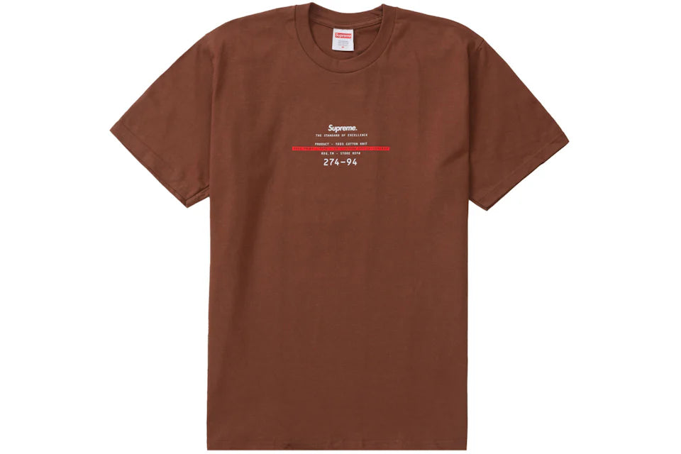 Promo Supreme Standard Tee Brown