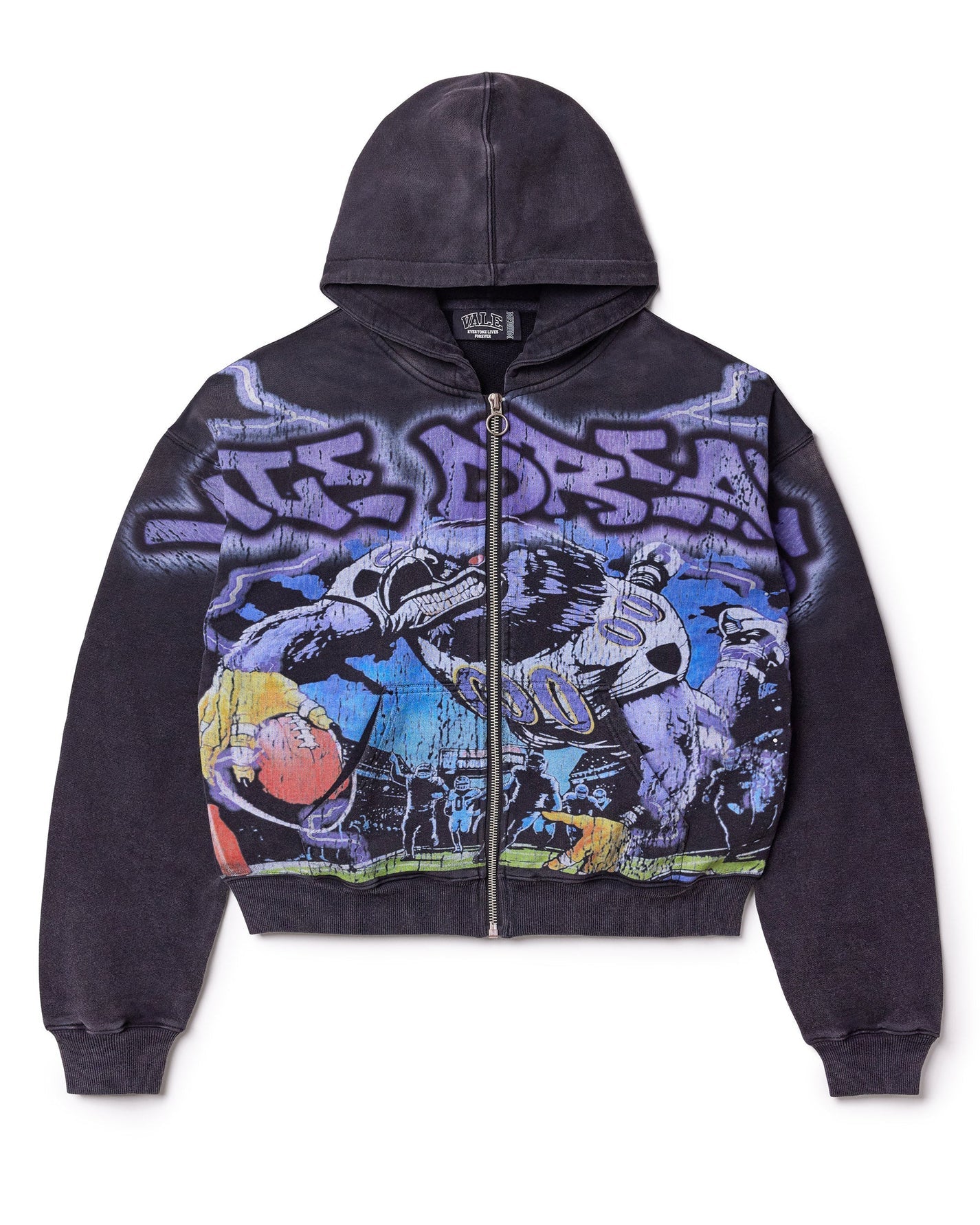 Vale Forever RAVEN ZIP UP HOODIE
