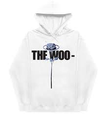Promo Pop Smoke x Vlone The Woo Hoodie White