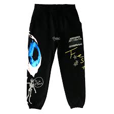 Travis Scott Astrofest 2021 Pants Black