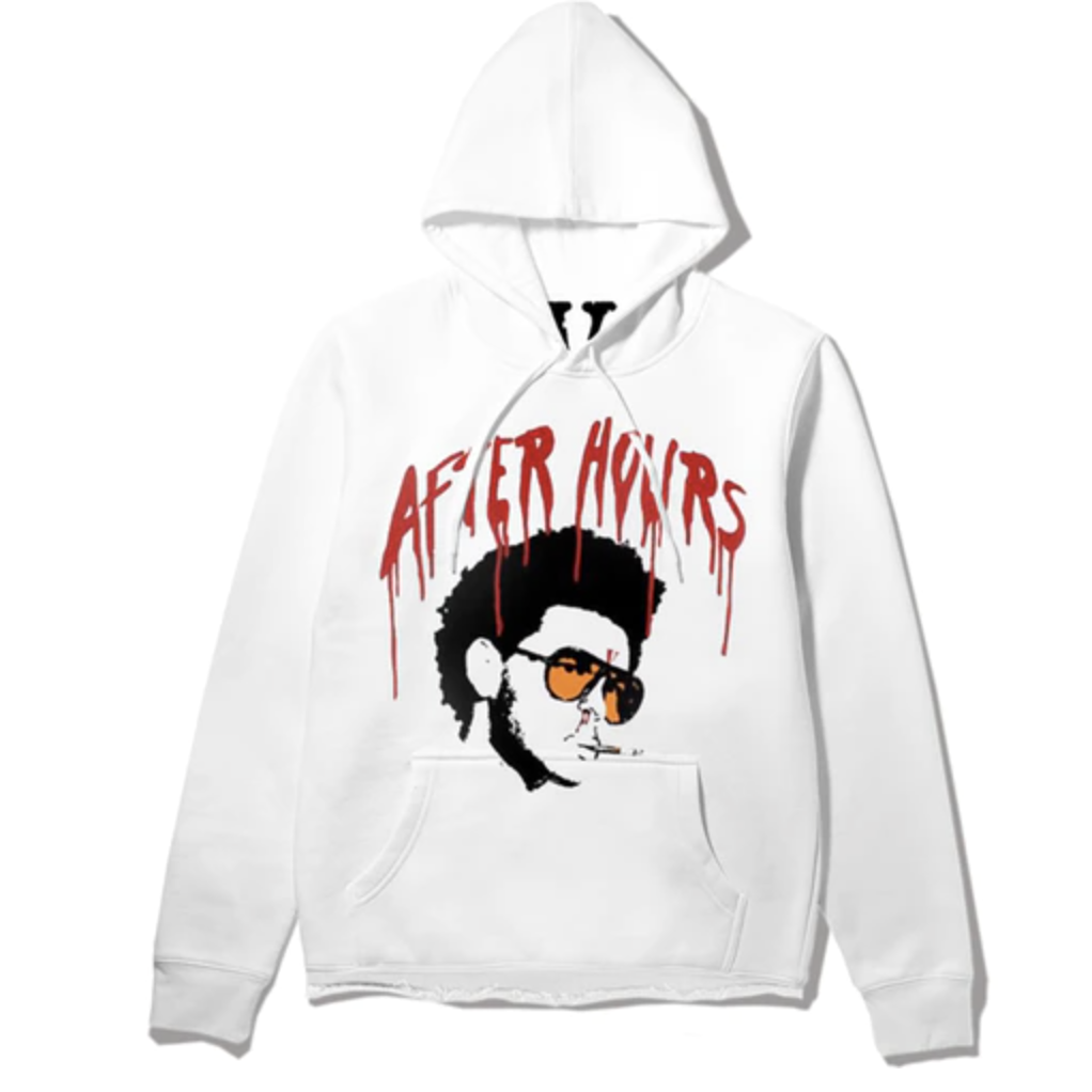 Promo Weeknd x VLONE After Hours Hoodie White