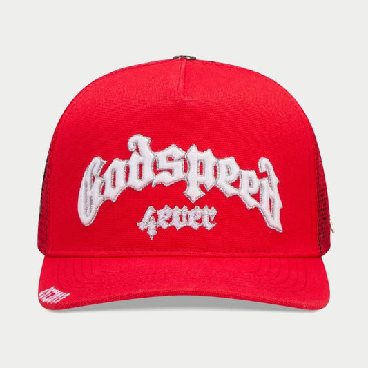 Godspeed GS Forever Trucker Hat Cherry