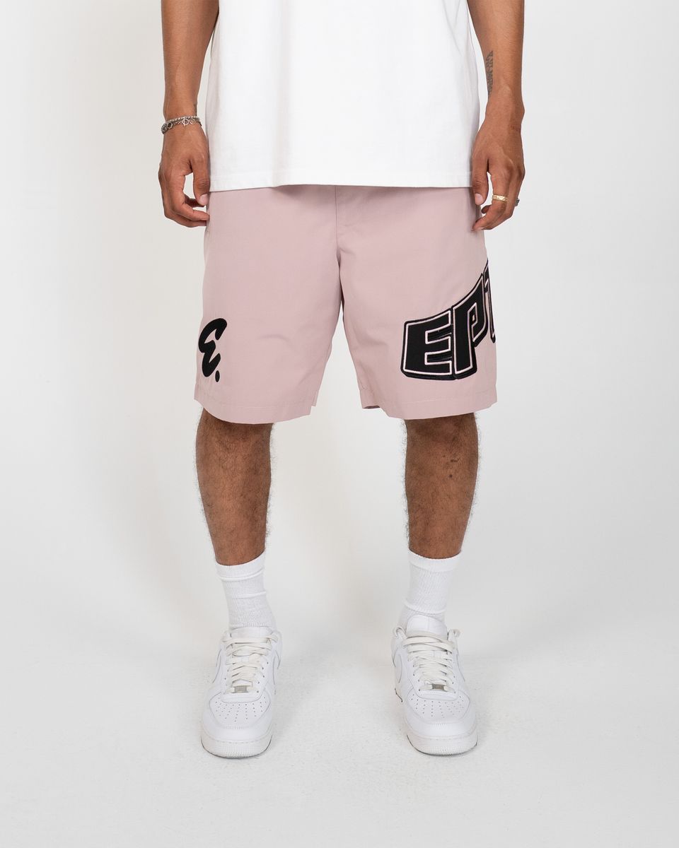 EPTM Brand Shorts Dusty Pink