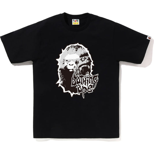 BAPE Mad Ape Head Tee Black