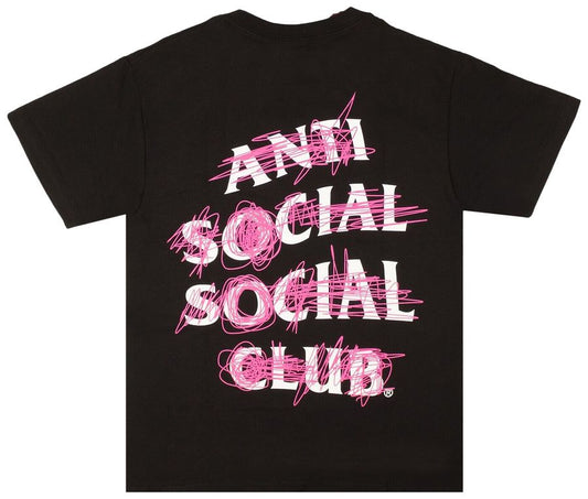 Anti Social Social Club Nevermind Tee Black
