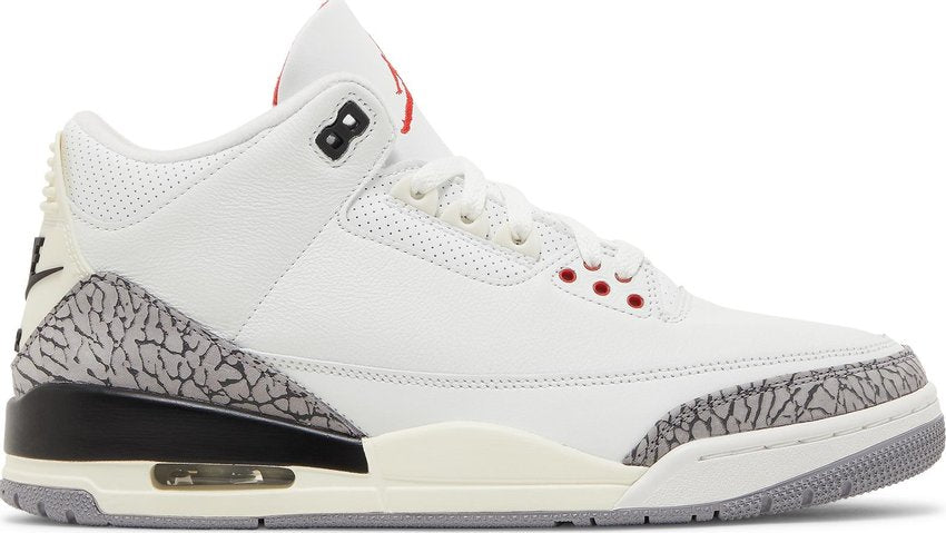 USED Jordan 3 Retro White Cement Reimagined