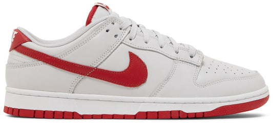USED Nike Dunk Low Vast Grey Varsity Red