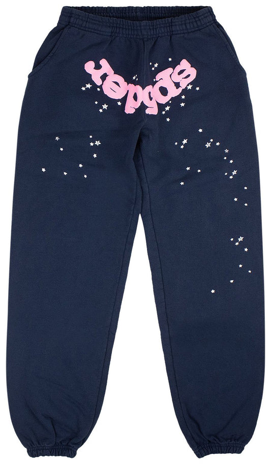 Sp5der Atlanta Sweatpants Navy