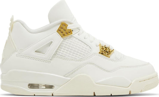 Jordan 4 Retro Metallic Gold (Women's)