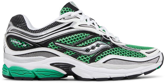USED Saucony ProGrid Omni 9 OG Green Silver