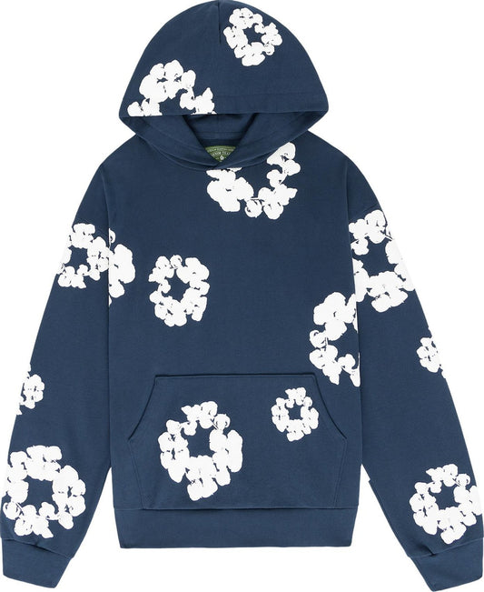 Denim Tears The Cotton Wreath Sweatshirt Navy