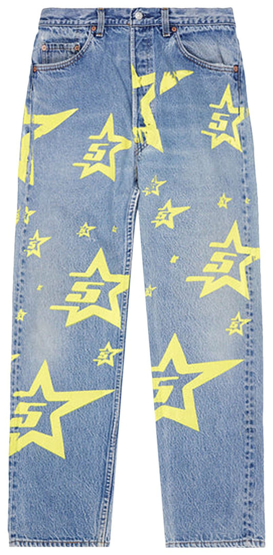 Sp5der 5Star Vintage 501 Denim Indigo