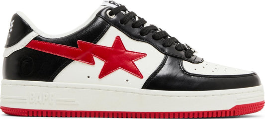 A Bathing Ape Bape Sta Low Red Black