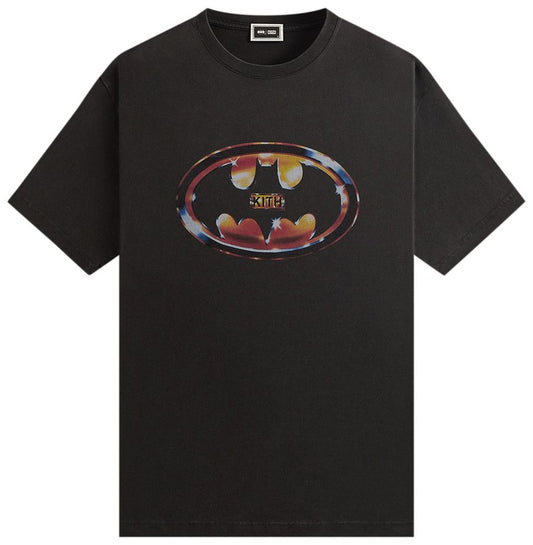 Kith x Batman Logo Vintage Tee Black