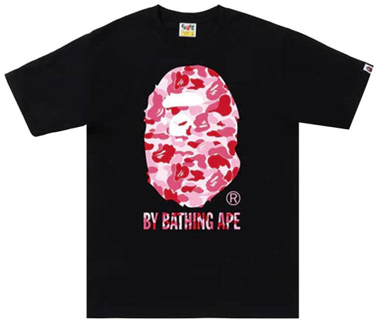 BAPE ABC Camo By Bathing Ape Tee Black/Pink